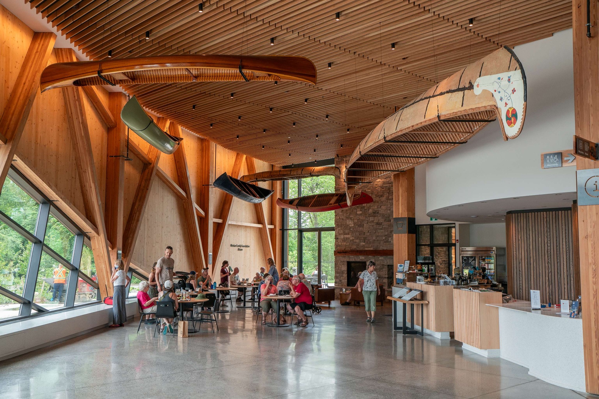 Canoe Museum Lobby
